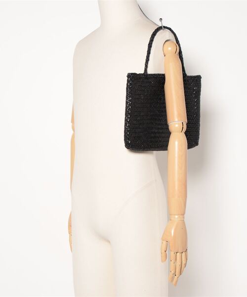 DRAGON（ドラゴン）の「【DRAGON DIFFUSION/ドラゴンディフュージョン】メッシュレザー トートバッグ 　SOPHIE SMALL（ショルダーバッグ・レディース・ブラウン/グレー/ブラック/ダークブラウン・FREE）」の8枚目の写真