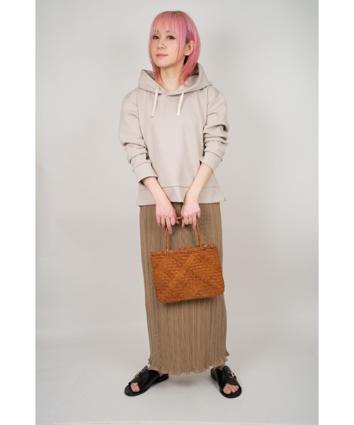 DRAGON（ドラゴン）の「【DRAGON DIFFUSION/ドラゴンディフュージョン】メッシュレザー トートバッグ 　SOPHIE SMALL（ショルダーバッグ・レディース・ブラウン/グレー/ブラック/ダークブラウン・FREE）」の15枚目の写真