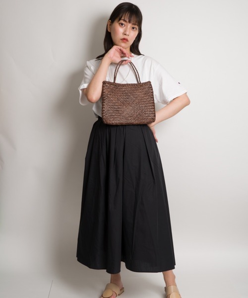 DRAGON（ドラゴン）の「【DRAGON DIFFUSION/ドラゴンディフュージョン】メッシュレザー トートバッグ 　SOPHIE SMALL（ショルダーバッグ・レディース・ブラウン/グレー/ブラック/ダークブラウン・FREE）」の11枚目の写真