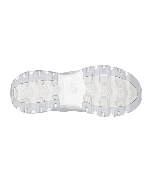 SKECHERS(スケッチャーズ)の「SKECHERS D'LITES-GET WAVY / スケッチャーズ ディライト ゲット ウェーヴィー(スニーカー・レディース・ホワイト系・22.5cm/23.5cm/23cm/24cm/24.5cm/25cm)」の5枚目の写真