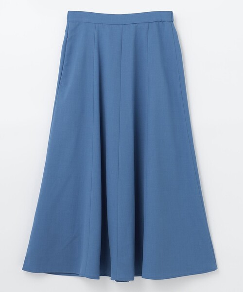 匿名配送 Linen フレアスカート セール】【洗濯機可】リネンライクオックス フレアスカート