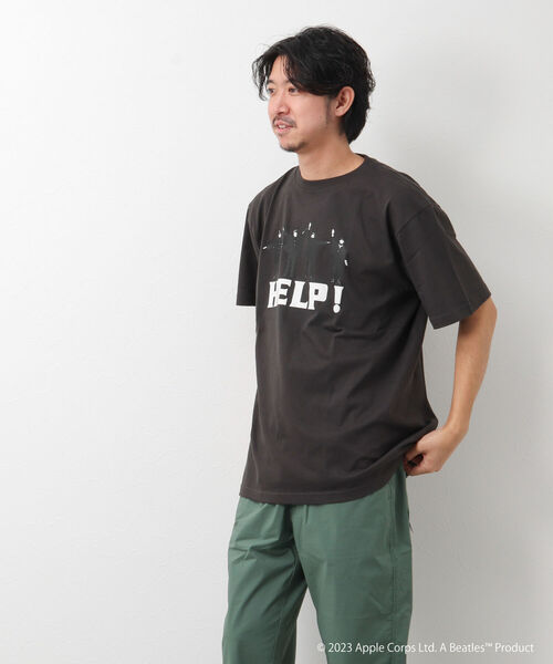 GOOD ROCK SPEED（グッドロックスピード）の「【Good Rock Speed/グッドロックスピード】THE BEATLES HELP バンドTシャツ（Tシャツ/カットソー・メンズ・ブラック/ホワイト/ベージュ・M/S/L）」の21枚目の写真