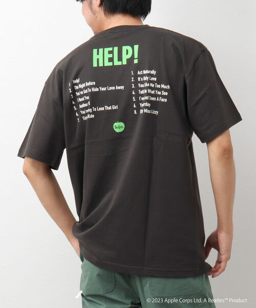 GOOD ROCK SPEED（グッドロックスピード）の「【Good Rock Speed/グッドロックスピード】THE BEATLES HELP バンドTシャツ（Tシャツ/カットソー・メンズ・ブラック/ホワイト/ベージュ・M/S/L）」の16枚目の写真