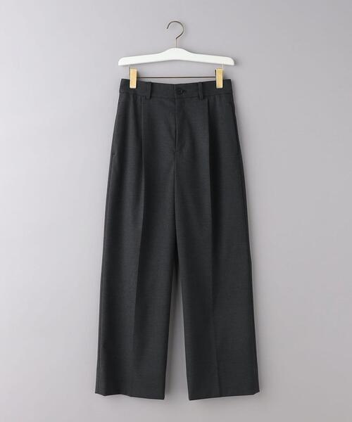 AEWEN MATOPH(イウエン マトフ)の「<AEWEN MATOPH>P/R タック ワイドパンツ(スラックス・レディース・クリーム/ダークグレー/ベージュ・36/38)」の13枚目の写真