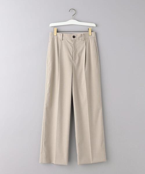 AEWEN MATOPH(イウエン マトフ)の「<AEWEN MATOPH>P/R タック ワイドパンツ(スラックス・レディース・クリーム/ダークグレー/ベージュ・36/38)」の6枚目の写真