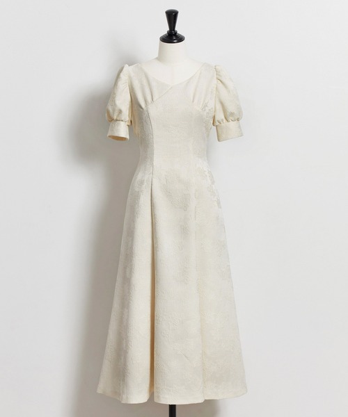 NOELA（ノエラ）の「【WEB限定】ジャガードワンピース（ワンピース・レディース・ブラック/オフホワイト・フリー）」の9枚目の写真