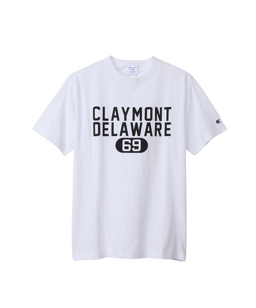 Champion(チャンピオン)の「【Champion/チャンピオン】メンズ ベーシック ショートスリーブTシャツ(Tシャツ/カットソー・メンズ・ブラック/ダークグレー/ホワイト×ブラック/グレー/グリーン系その他3/バーガンディー/ホワイト×レッド/ネイビー・LARGE/MEDIUM/X-LARGE)」の3枚目の写真