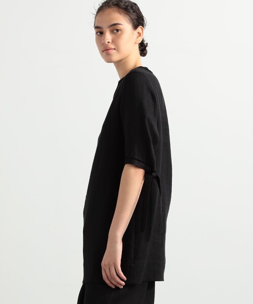 BACCA（バッカ）の「□リネンツイル チュニックブラウス（シャツ