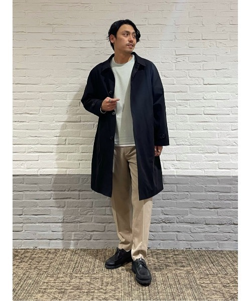 PLUS ONE（プラスワン）の「【PLUS ONE】リップルロンＴ（Tシャツ/カットソー・メンズ・ケリーグリーン/ブルー/ネイビー/ライトグレー/オフホワイト/ブラック・S/L/XL/M）」の12枚目の写真