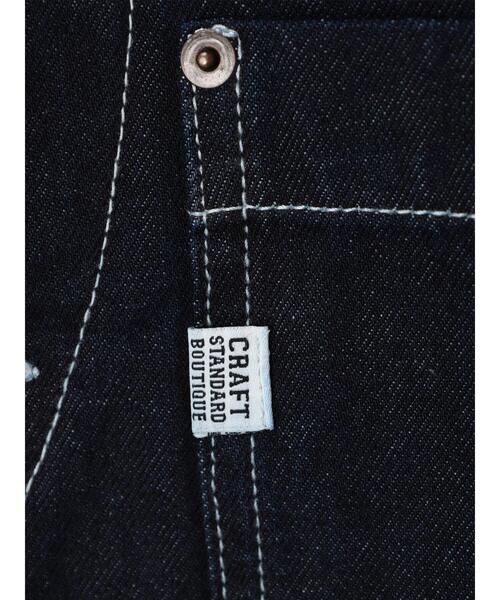 CRAFT STANDARD BOUTIQUE（クラフトスタンダードブティック）の「デニムワークベスト（デニムジャケット・メンズ・ダークインディゴブルー/インディゴブルー・L/M）」の3枚目の写真