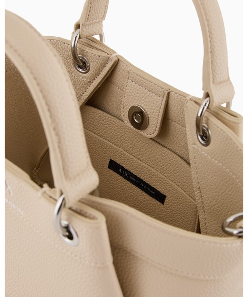 【関税込】ARMANI EXCHANGE ロゴハンドバッグ ARMANI EXCHANGE（アルマーニエクスチェンジ）の「【A|X