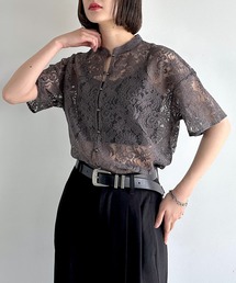 新品タグ付き⭐︎アローズ⭐︎レースTブラウス　23100円　半額以下！ レース Tブラウス