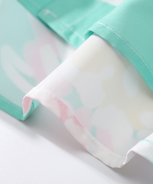 THE HITSS(ヒッツ)の「【THE HITSS】ルーズフィット アートフラワー 花柄 レギュラーカラーシャツ/長袖(シャツ/ブラウス・メンズ・ブラック/グリーン・M/L)」の13枚目の写真