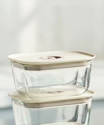 FIKA（フィカ）の「FIKA GLASS 耐熱ガラス製食品保存容器 四角タイプ 800ml単品（キッチンツール・メンズ）」