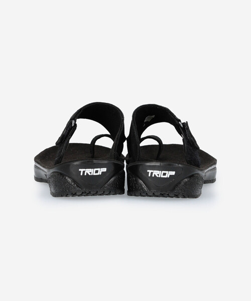 TRIOP (トリオプ)の「TRIOP | 〈別注〉コンフォートサンダル BLACK WOMEN(サンダル・レディース・ブラック・24/25/23)」の8枚目の写真