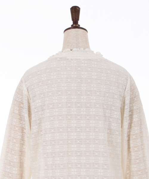 axes femme(アクシーズファム)の「フラワー総レースインナー(その他アンダーウェア/インナー・レディース・キナリ/ピンク/ブラック・FREE)」の5枚目の写真