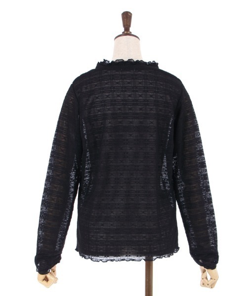 axes femme(アクシーズファム)の「フラワー総レースインナー(その他アンダーウェア/インナー・レディース・キナリ/ピンク/ブラック・FREE)」の10枚目の写真