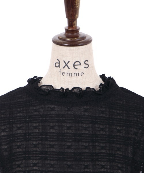 axes femme(アクシーズファム)の「フラワー総レースインナー(その他アンダーウェア/インナー・レディース・キナリ/ピンク/ブラック・FREE)」の13枚目の写真