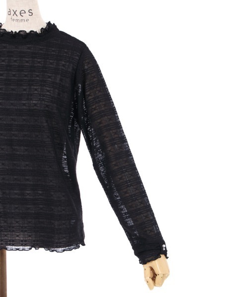 axes femme(アクシーズファム)の「フラワー総レースインナー(その他アンダーウェア/インナー・レディース・キナリ/ピンク/ブラック・FREE)」の16枚目の写真