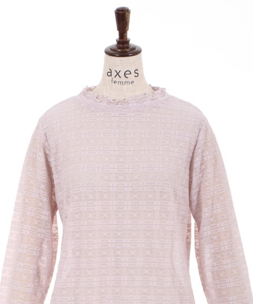 axes femme(アクシーズファム)の「フラワー総レースインナー(その他アンダーウェア/インナー・レディース・キナリ/ピンク/ブラック・FREE)」の20枚目の写真