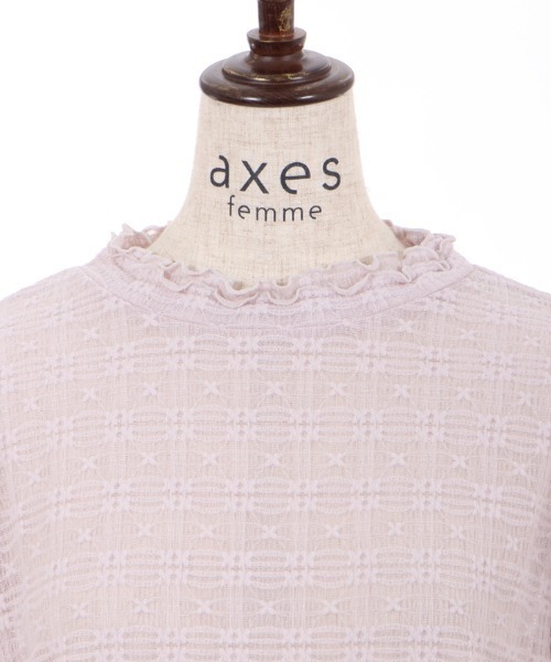 axes femme(アクシーズファム)の「フラワー総レースインナー(その他アンダーウェア/インナー・レディース・キナリ/ピンク/ブラック・FREE)」の22枚目の写真