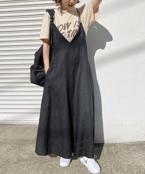 Spick & Span（スピックアンドスパン）の「リネンキャミワンピース