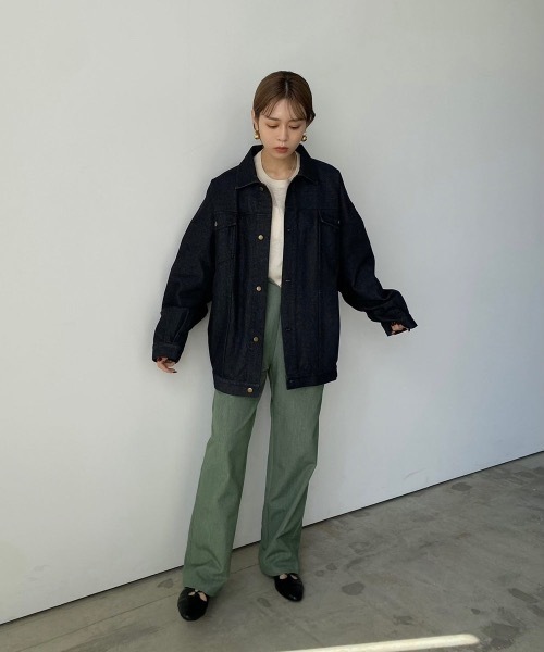 Amiur(エミレ)の「mix blend pullover(Tシャツ/カットソー・レディース・ベージュ/アイボリー/ピンク系その他・FREE)」の14枚目の写真