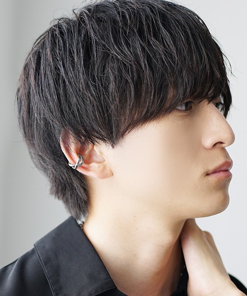 リヴァイ リングカフ ASAMIFUJIKAWA]Coil Double finger Ring/Silver | hueLe Museum