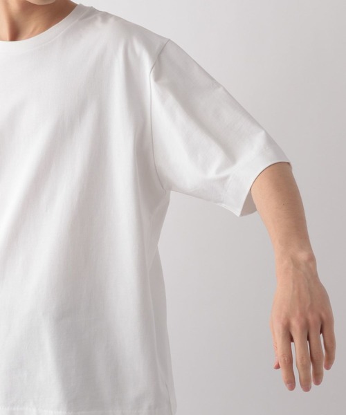 STERNBERG(スタンバーグ)の「STERNBERG/5分袖コットンプルオーバー/270672(Tシャツ/カットソー・メンズ・ホワイト系その他/ブラック・LARGE/MEDIUM/X-SMALL/SMALL)」の13枚目の写真