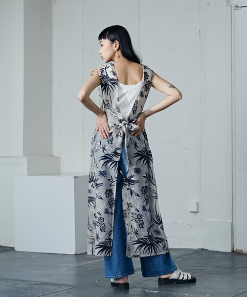 mag.by c（マグバイシー）の「(mag.by c)レースエプロンワンピース