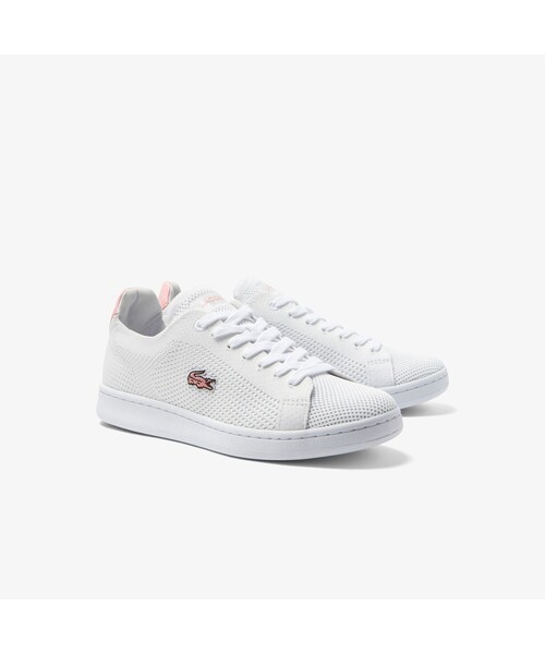 LACOSTE(ラコステ)の「レディース CARNABY PIQUEE 123 1 SFA(スニーカー・レディース・ホワイト×ネイビー/ホワイト×グリーン/ピンク/ターコイズブルー/ホワイト×ピンク・24.0cm/23.5cm/23.0cm/24.5cm/22.5cm)」の17枚目の写真