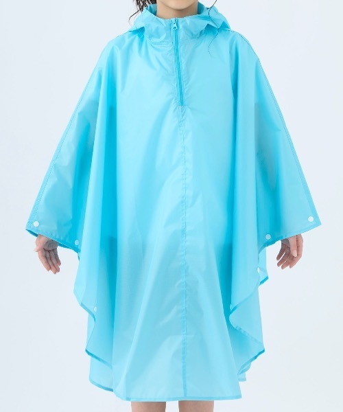 Ocean Pacific(オーシャンパシフィック)の「キッズレインポンチョ ランドセルの上から着れる 修学旅行 林間学校 遠足 雨具(レインコート/ポンチョ・キッズ・イエロー/ライトブルー/ブルー・130/140/150/160/170)」の11枚目の写真
