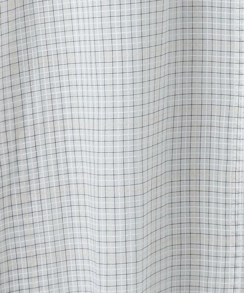 6（ロク）の「＜6(ROKU)＞CUPRO COTTON SUKE CHECK SKIRT