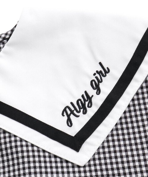 algy（アルジー）の「セーラーブラウス（シャツ/ブラウス・キッズ・ベージュ/オフホワイト/チェック・X-SMALL/MEDIUM/SMALL/XX-SMALL/XXX-SMALL）」の12枚目の写真