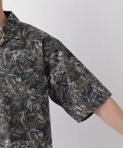 GLOBAL WORK（グローバルワーク）の「サラサマ快適シャツ/半袖/柄