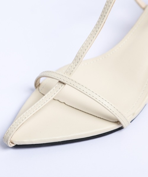 La-gemme（ラジェム）の「クロスストラップサンダル（サンダル・レディース・ゴールド/ベージュ/ブラック/シルバー・35/36/37/38/39）」の21枚目の写真