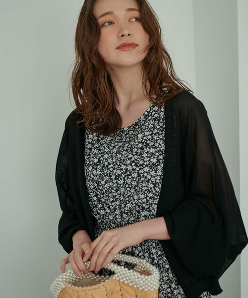 fifth(フィフス)の「ウエストギャザープリントワンピース(ワンピース・レディース・グリーン/ブラック/ブルー・M)」の12枚目の写真
