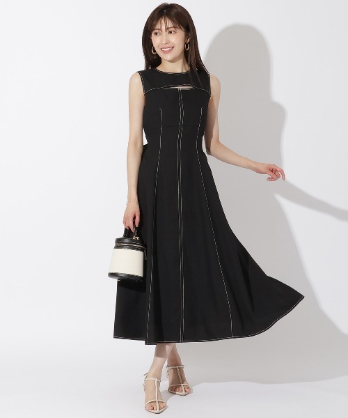 セール】デコルテ開きワンピース(505380103) | AND COUTURE(AND