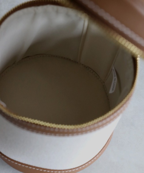 Bonjour Sagan（ボンジュールサガン）の「バイカラーバケツバッグ（ハンドバッグ・レディース・ブラック/ブラウン・FREE）」の6枚目の写真