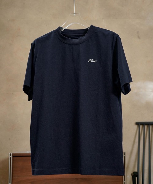 aimoha(アイモハ)の「ワンポイントロゴプリント Tシャツ (SS)(Tシャツ/カットソー・レディース・ホワイト/ネイビー/グリーン/ライトブルー・FREE)」の15枚目の写真