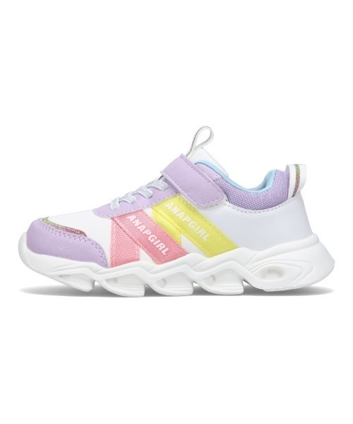 ANAP GiRL(アナップガール)の「【ANAP GIRL】 スポーティカジュアルスニーカー(スニーカー・キッズ・パープル/ブラック・23.0cm/22.0cm/21.0cm/20.0cm/19.0cm)」の10枚目の写真