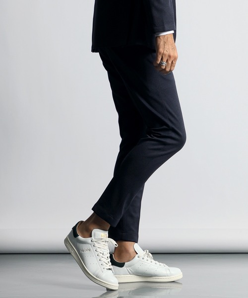 The DUFFER of ST.GEORGE（ザダファーオブセントジョージ）の「SET UP EASY TROUSERS：セットアップ ノータック イージースラックス（スラックス・メンズ・ネイビー・MEDIUM/LARGE/X-LARGE）」の10枚目の写真