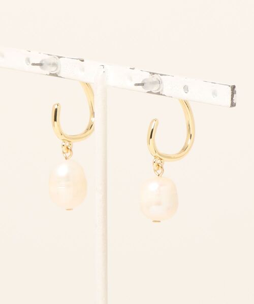 titivate（ティティベイト）の「ﾊﾟｰﾙﾌｰﾌﾟﾋﾟｱｽ（ピアス（両耳用）・レディース・シルバー/ゴールド・FREE）」の11枚目の写真