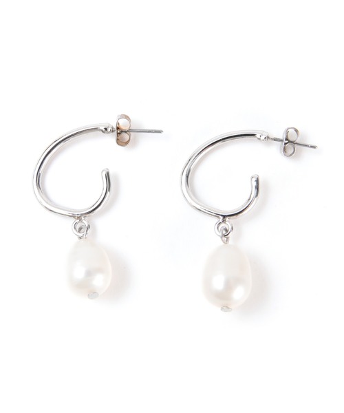 titivate（ティティベイト）の「ﾊﾟｰﾙﾌｰﾌﾟﾋﾟｱｽ（ピアス（両耳用）・レディース・シルバー/ゴールド・FREE）」の7枚目の写真