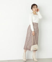 PROPORTION BODY DRESSING | タイトケミカルレーススカート / 1213220917(スカート)
