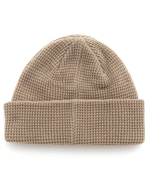 apres les cours(アプレレクール)の「無地・ボーダーニットキャップ(ニットキャップ/ビーニー・キッズ・ベージュ/レッド/ダークグリーン/その他2・58/50/54)」の5枚目の写真