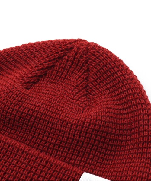apres les cours(アプレレクール)の「無地・ボーダーニットキャップ(ニットキャップ/ビーニー・キッズ・ベージュ/レッド/ダークグリーン/その他2・58/50/54)」の10枚目の写真