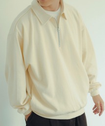 ITEMS URBANRESEARCH | ハーフジップ スウェットプルオーバー(スウェット)