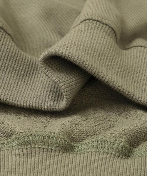 ITEMS URBANRESEARCH（アイテムズ アーバンリサーチ）の「ハーフジップ スウェットプルオーバー（スウェット・メンズ・カーキ/ブラック/オフホワイト/グレー・MEDIUM/LARGE）」の15枚目の写真