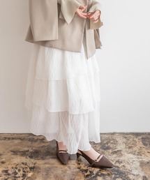 RANDA | ランダムティアードプリーツスカート(スカート)